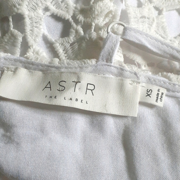 ASTR The Label Lace A Line Midi Dress in White Size XS - Picture 8 of 16